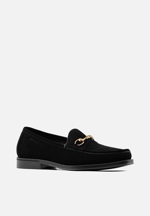PC - Horsebit Suede loafer - Black