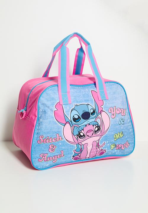 Pop Candy - Stitch 4Eva Girls Value Holdall - azure blue