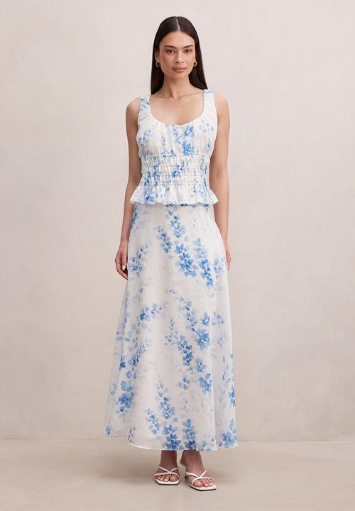 Forever New - Maisie circle midi skirt in suki floral co-ord