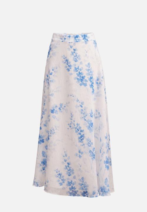 Forever New - Maisie circle midi skirt in suki floral co-ord