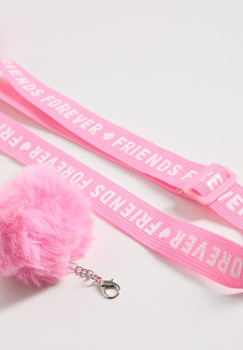 Pop Candy - Hello Kitty & My Melody Oval Crossbody - pink
