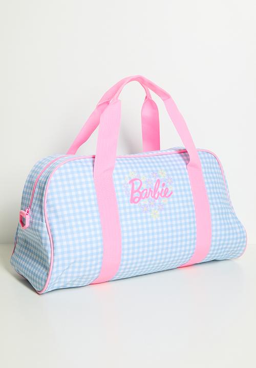 Pop Candy - Barbie Gingham Duffle - pink/blue check