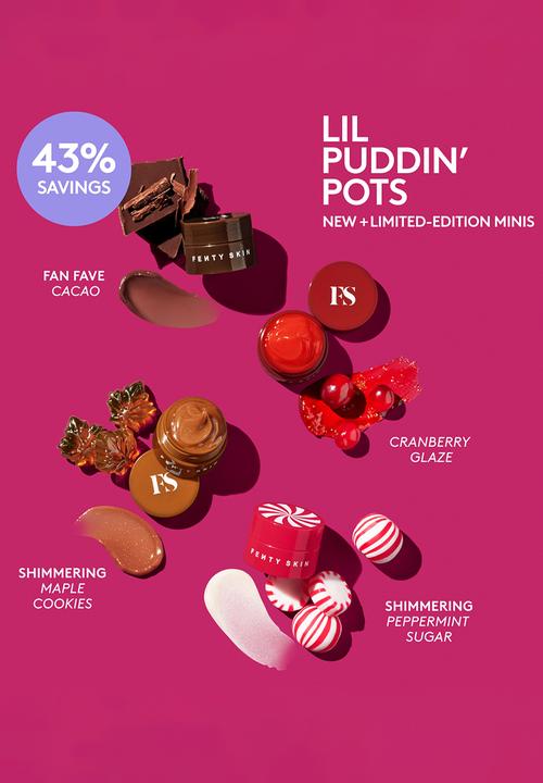 Fenty Beauty - Mini Plush Puddin' Intensive Recovery Lip Mask Set (Holiday 2026)