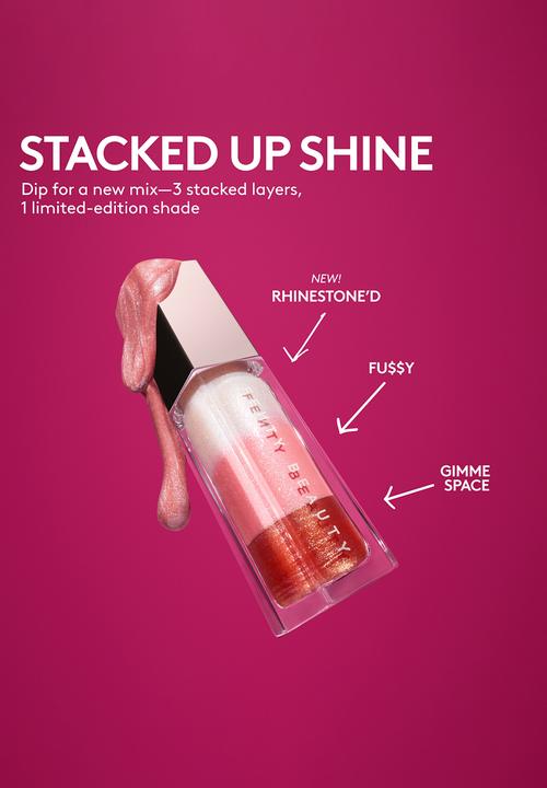 Fenty Beauty - Ulta Exclusive Gloss Bomb Stackz (9ml) – Shade: Fu$$y Fussion