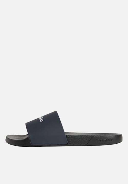 Calvin Klein - Ess Slide Monobrand Cv - Black/Ck Navy