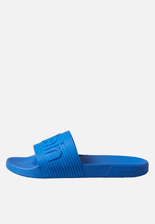 Calvin Klein - Ess Slide Texture - Lapis Blue