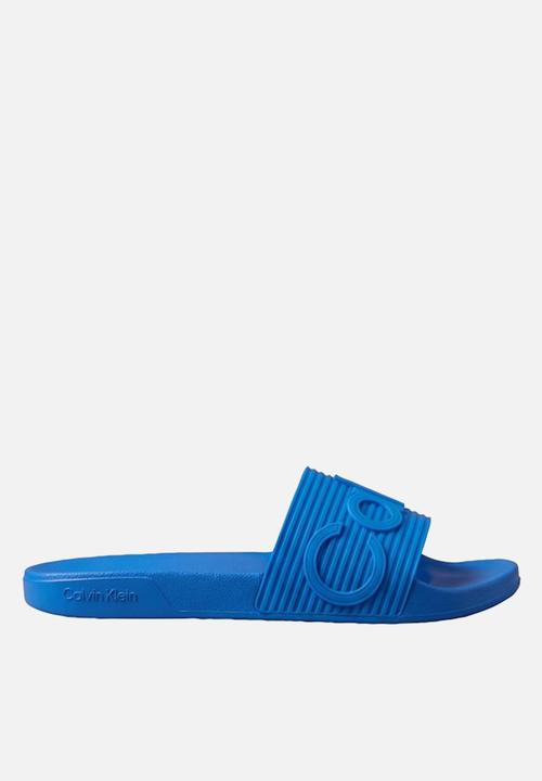 Calvin Klein - Ess Slide Texture - Lapis Blue