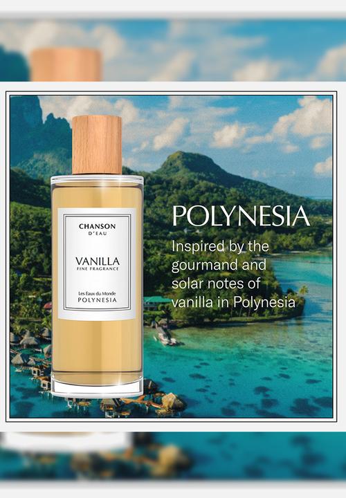 Chanson d'Eau - Chanson d'Eau Les Eaux du Monde Vanilla For Women Edt - 100ml