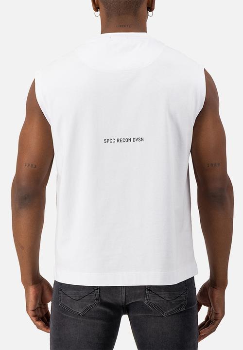 S.P.C.C - Recon Batallion Sleeveless Tee  - White