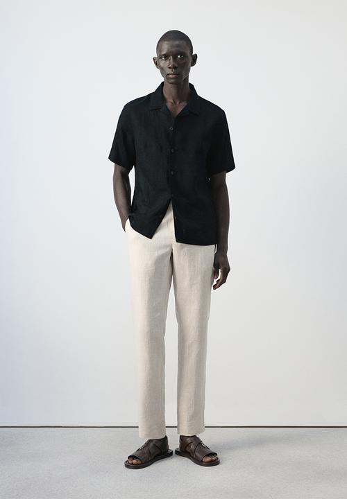 MANGO - Shirt Ants - Navy
