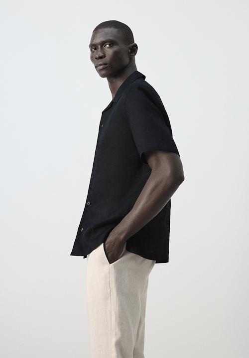 MANGO - Shirt Ants - Navy