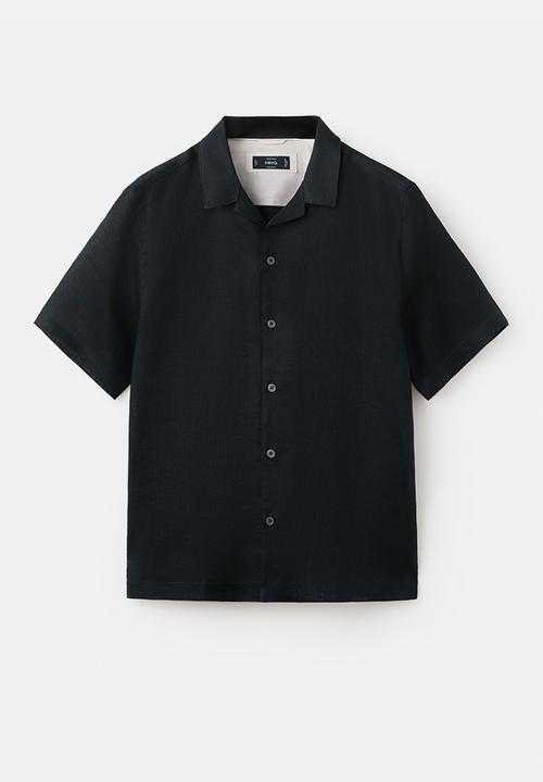 MANGO - Shirt Ants - Navy
