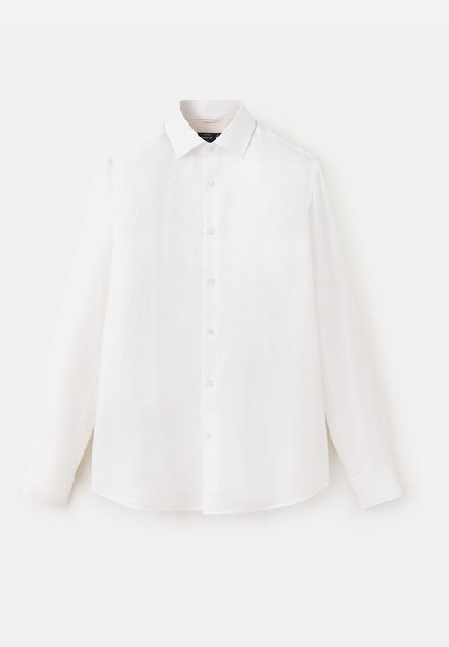 MANGO - Shirt Tucan - Whiite