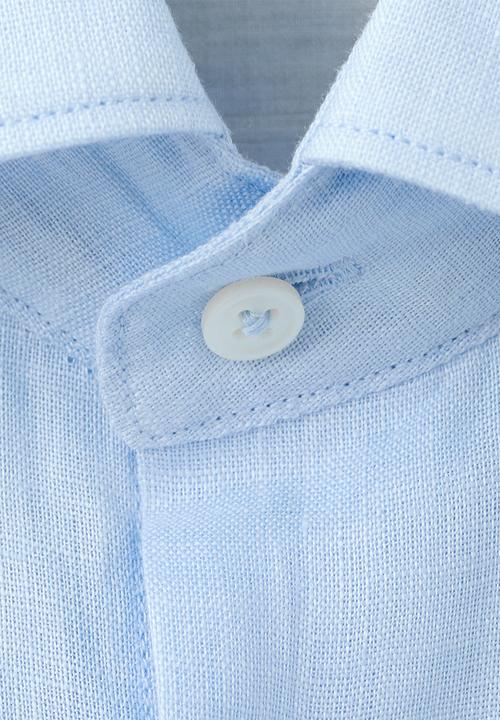 MANGO - Shirt Tucan - Sky Blue