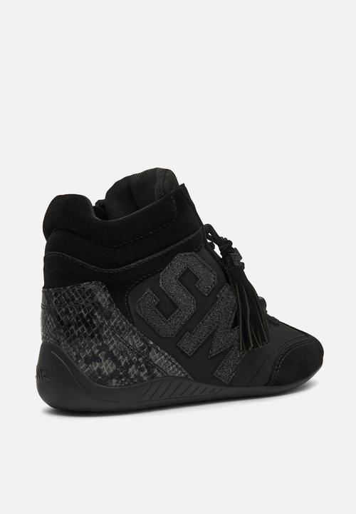 Steve Madden - Fathom sneaker - black sued