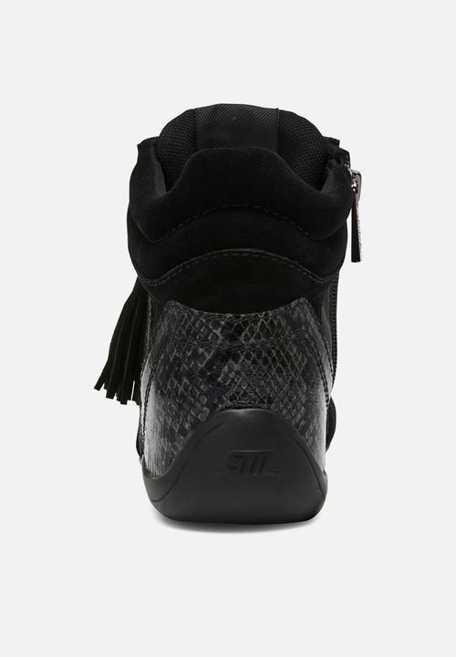 Steve Madden - Fathom sneaker - black sued