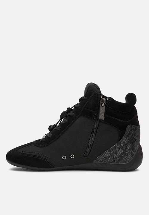 Steve Madden - Fathom sneaker - black sued