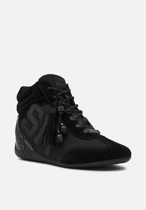 Steve Madden - Fathom sneaker - black sued