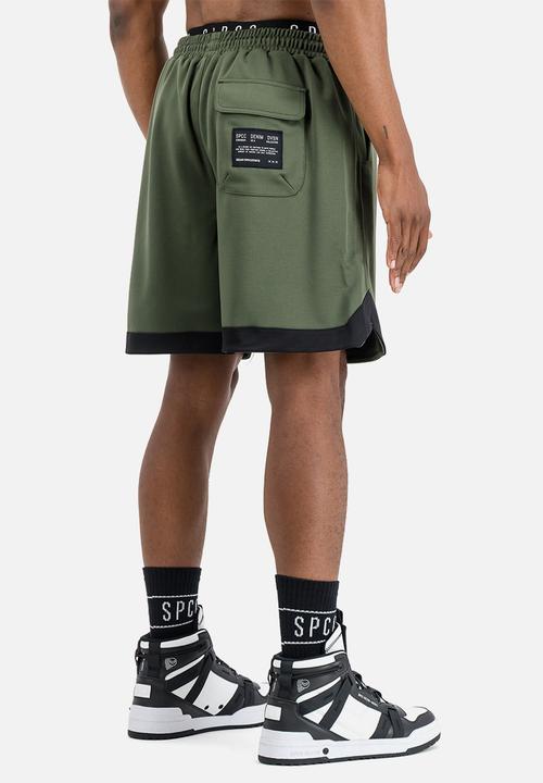 S.P.C.C - Jexon Woven Short  - Dark Fatigue