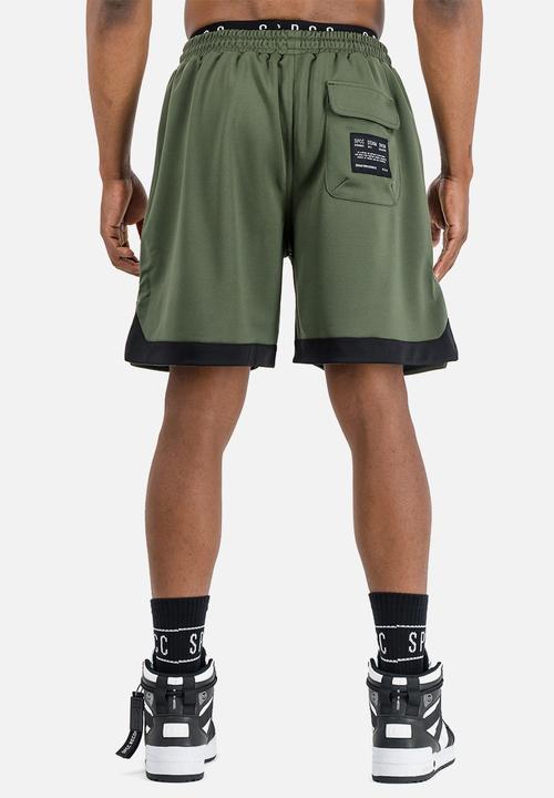 S.P.C.C - Jexon Woven Short  - Dark Fatigue