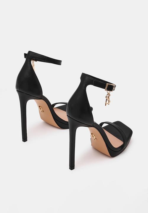 Steve Madden - Iridessa open toe ankle strap - black