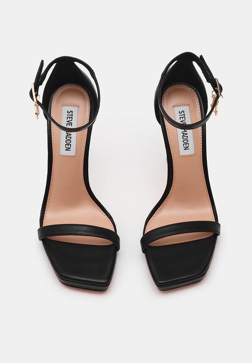 Steve Madden - Iridessa open toe ankle strap - black
