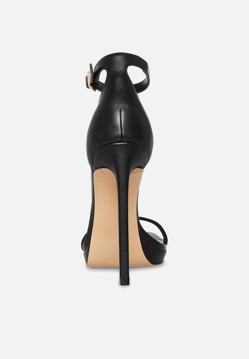 Steve Madden - Iridessa open toe ankle strap - black