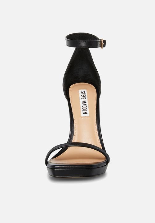 Steve Madden - Iridessa open toe ankle strap - black
