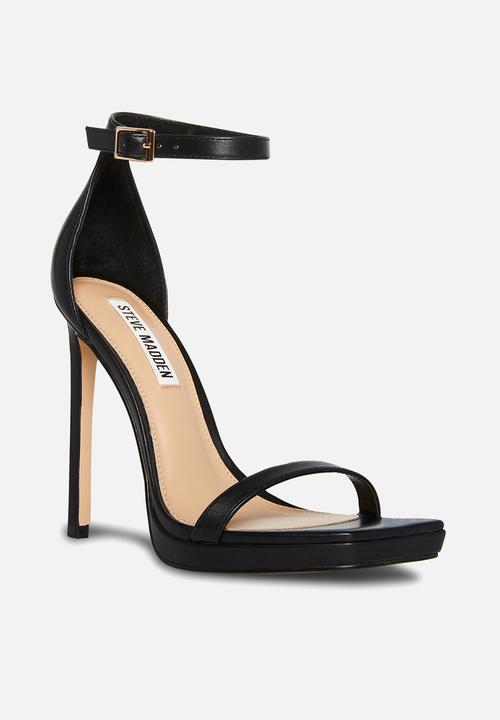 Steve Madden - Iridessa open toe ankle strap - black