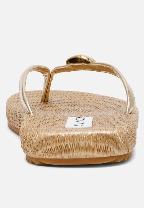 Steve Madden - Surfup thong - gold