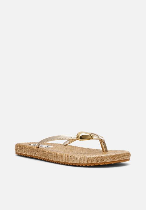 Steve Madden - Surfup thong - gold