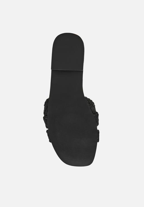 Steve Madden - Zing slide - black