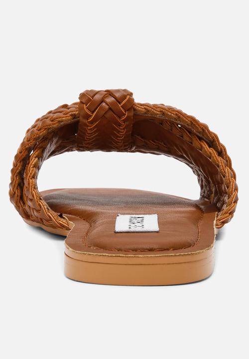 Steve Madden - Zing slide - cognac