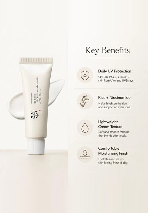 Beauty of Joseon - Relief Sun: Rice + Niacinamide SPF50+ PA++++