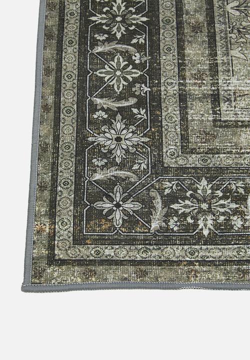 Sixth Floor - Vida Floral Rug Olive