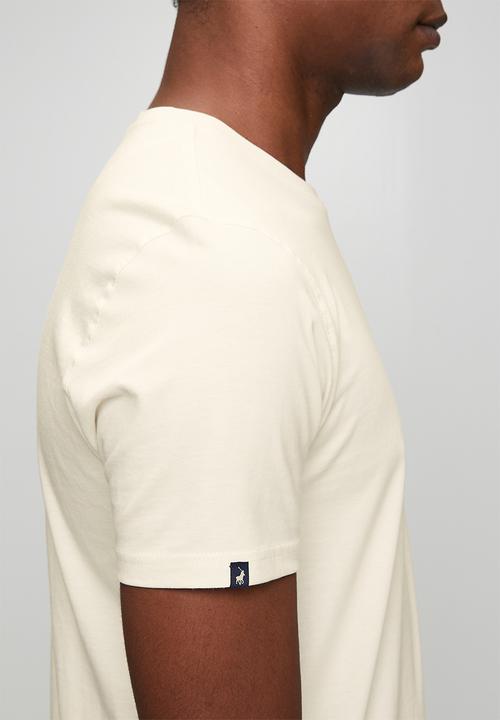 POLO - Mens 1976 graphic short sleeve T-shirt - white