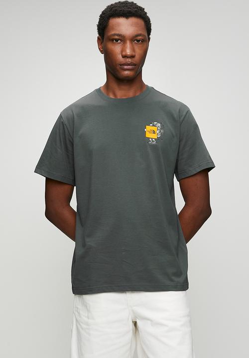 The North Face - Gear up get out rlx ss teegraphic - anthracite grey