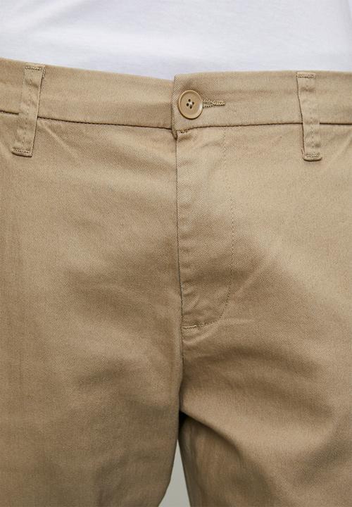 Only & Sons - Onsedge Twil Straight Chino Pants - Chinchilla