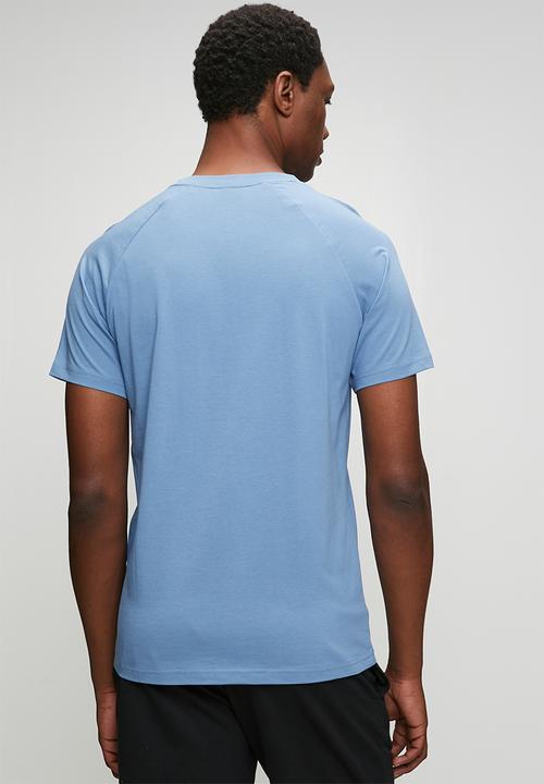 BOSS - T-Shirt RN Slim Fit - Light/Pastel Blue