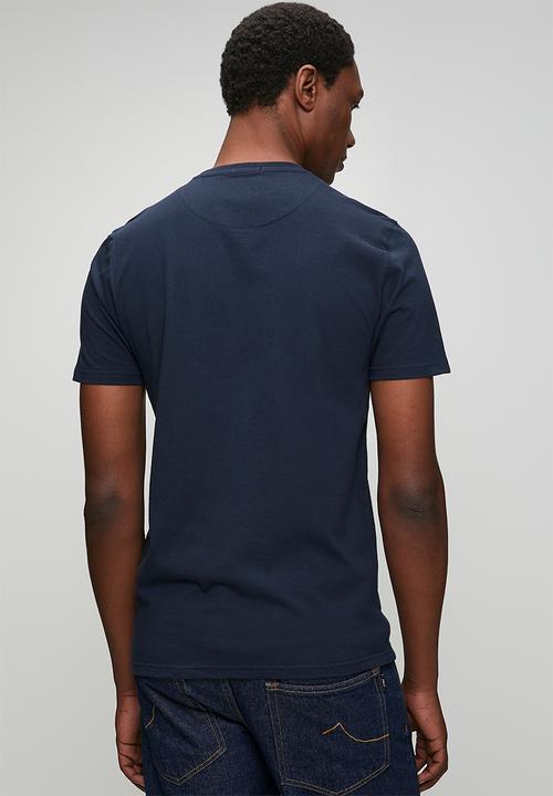POLO - Mens logo printed  short sleeve T-shirt - navy