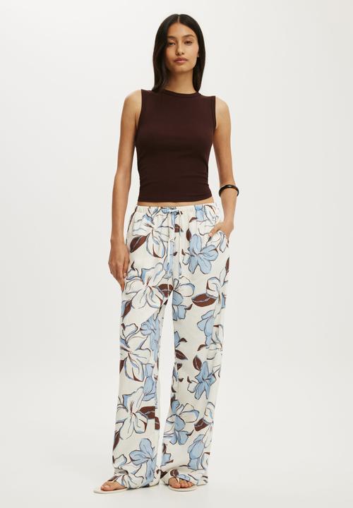 Cotton On - Haven Wide Leg Pant - Leah Floral