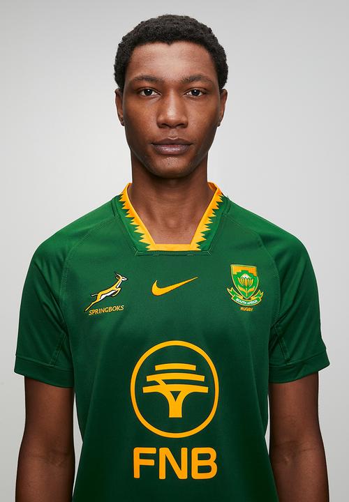 Nike - Springbok STD SS JSY Home VL-Gorge Green/University Gold
