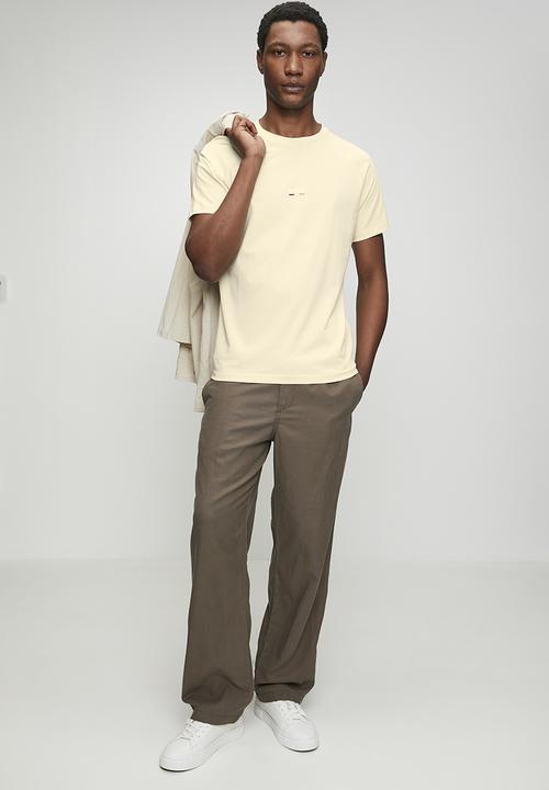 BOSS - T-Shirt RN Slim Fit - Open White