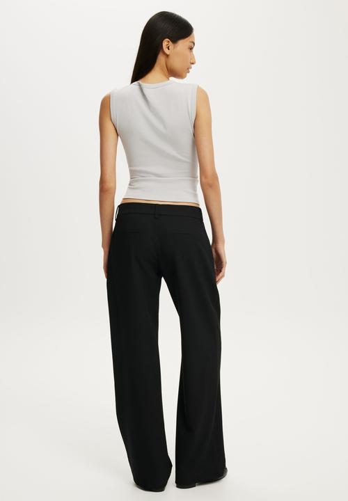 Cotton On - Saskia Suiting Pant - Black