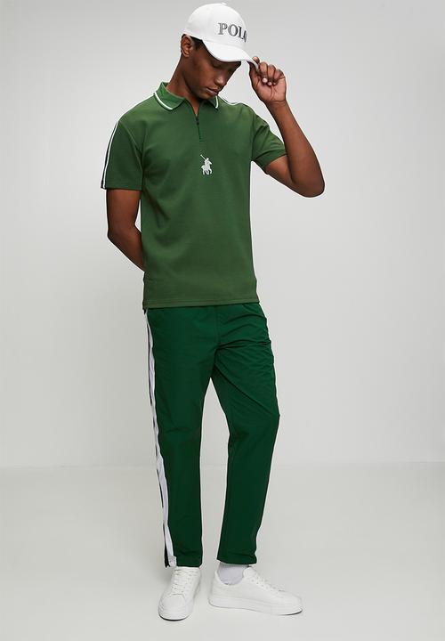 POLO - Mens sport short sleeve golfer - Green