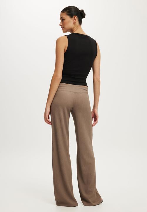 Cotton On - Mia Pant - Washed Mocha