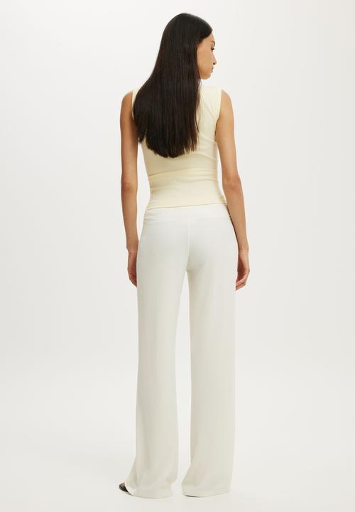 Cotton On - Mia Pant - Creme Fraiche