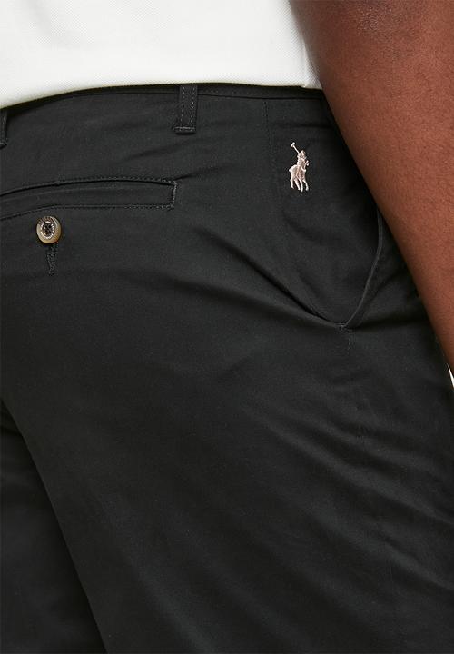 POLO - Mens essential relaxed leg chino - black