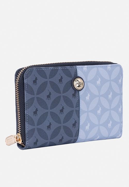 POLO - Tango Medium Zip Around Purse - Blue