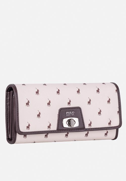 POLO - Encore Trifold Purse - Cream